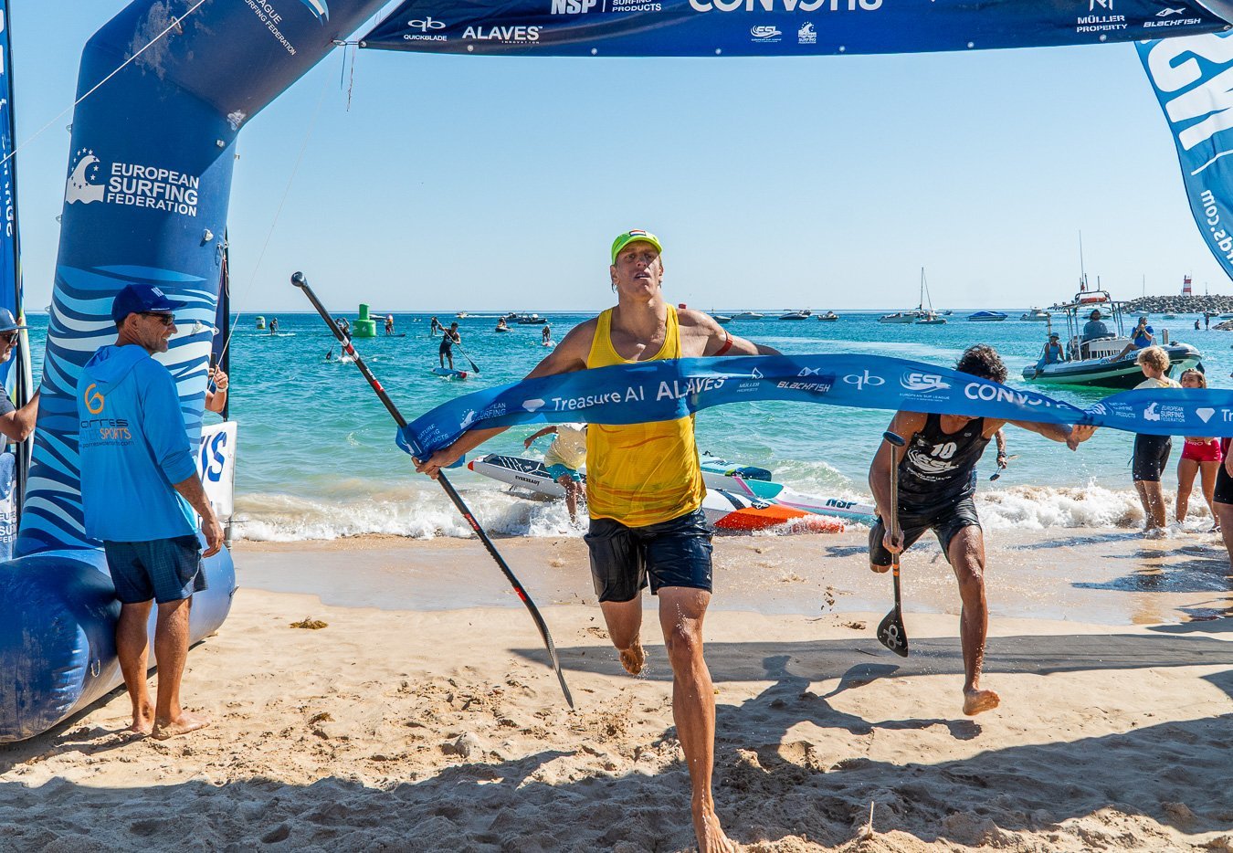 La gran final de Sesimbra cerró la temporada 2026 de la European SUP League en Praia do Ouro.