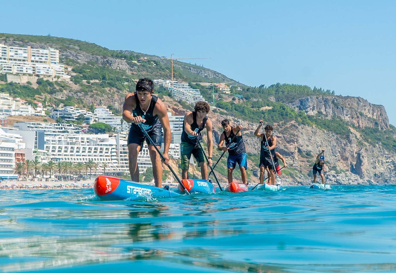 Praia do Ouro, en Sesimbra, acogió la gran final del circuito europeo de Stand Up Paddle.